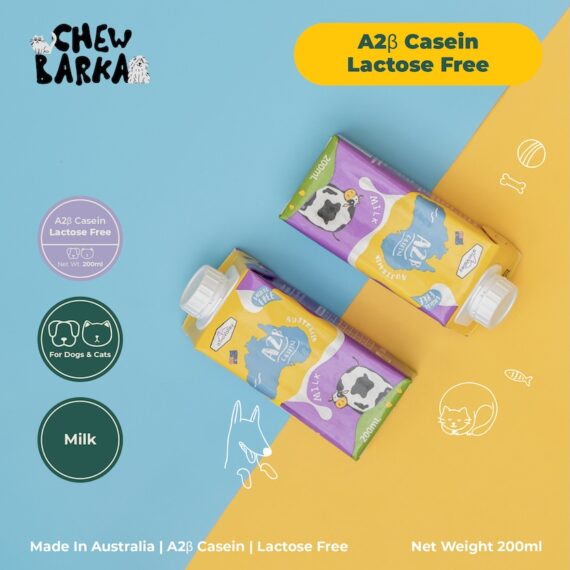 [ Up To 27% OFF] aTwoValley Dog Cat Pet Milk | Lactose Free | A2β-casein | From Australia | 200ml [Chewbarka]